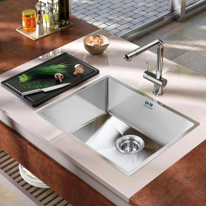 Chiuveta bucatarie inox CookingAid HERA MEDIUM si accesorii [12]