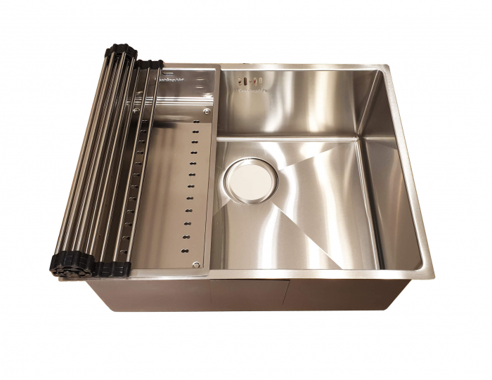 Chiuveta bucatarie inox CookingAid HERA MEDIUM si accesorii [6]