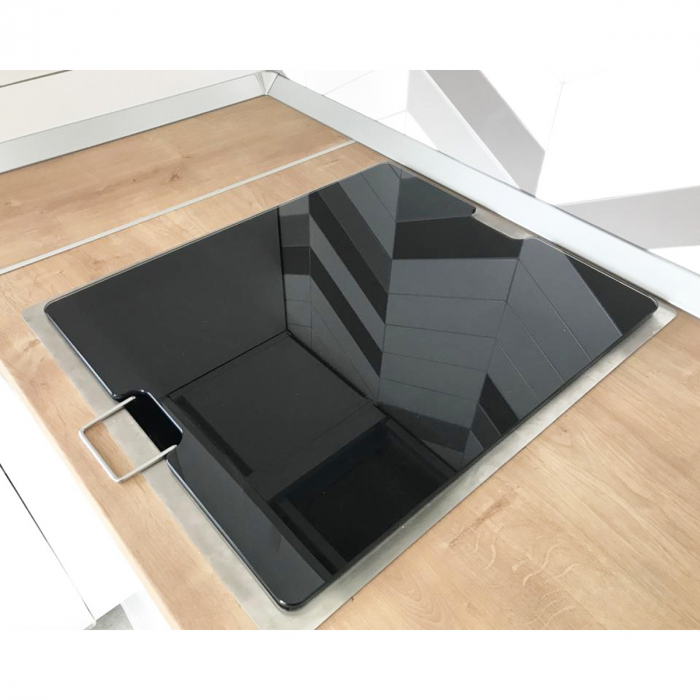 Chiuveta bucatarie inox  INVISIBLE 40R cu baterie telescopica integrata [17]