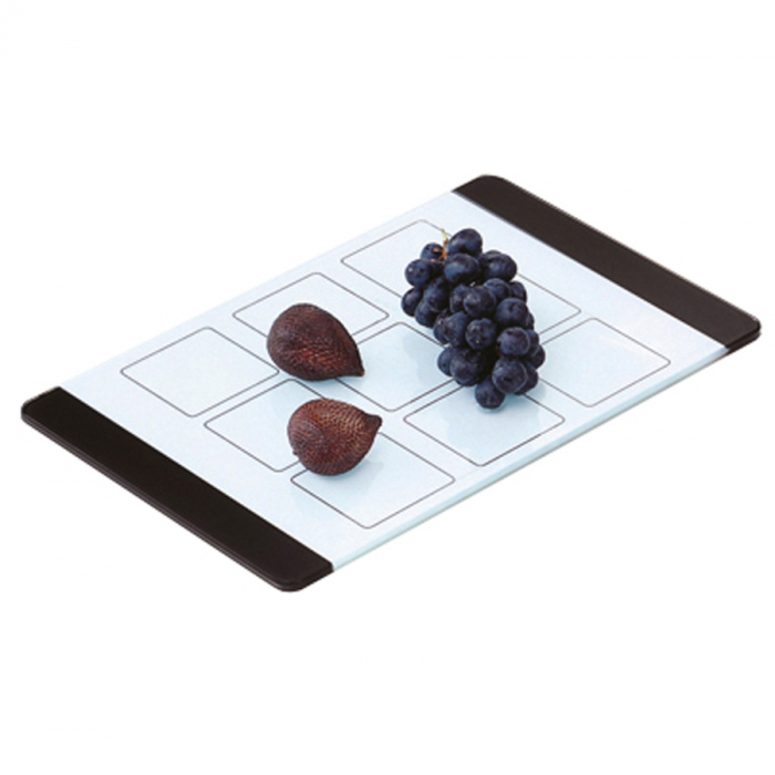 Chiuveta bucatarie inox CookingAid TEMPERED GLASS WHITE cu 2 x tocatoare personalizate sticla temperizata, scurgator vase/paste/fructe, dozator detergent + accesorii montaj [13]