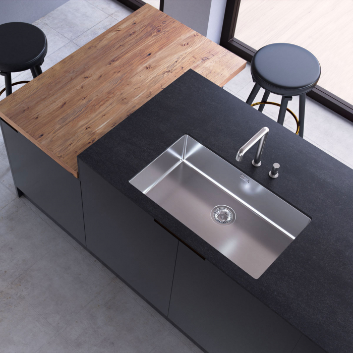 Chiuveta bucatarie inox TASCA CANOVA CA70  si accesorii montaj [2]