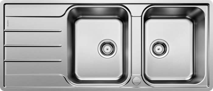 Chiuveta bucatarie reversibila Blanco Lemis 8 S-IF inox periat [2]