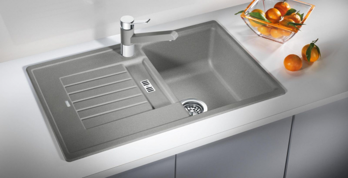 Chiuveta de bucatarie BLANCO ZIA 5S din SILGRANIT® PuraDur® cu excentric [4]
