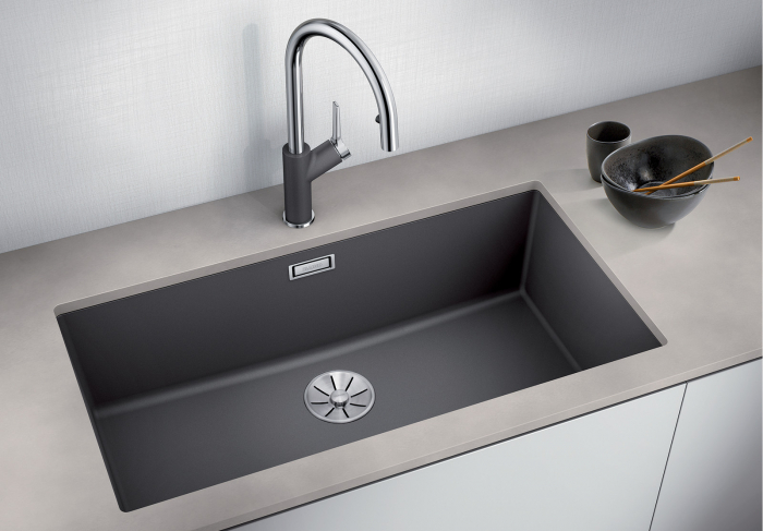 Chiuveta de bucatarie granit Blanco Subline 800U, fara excentric [2]