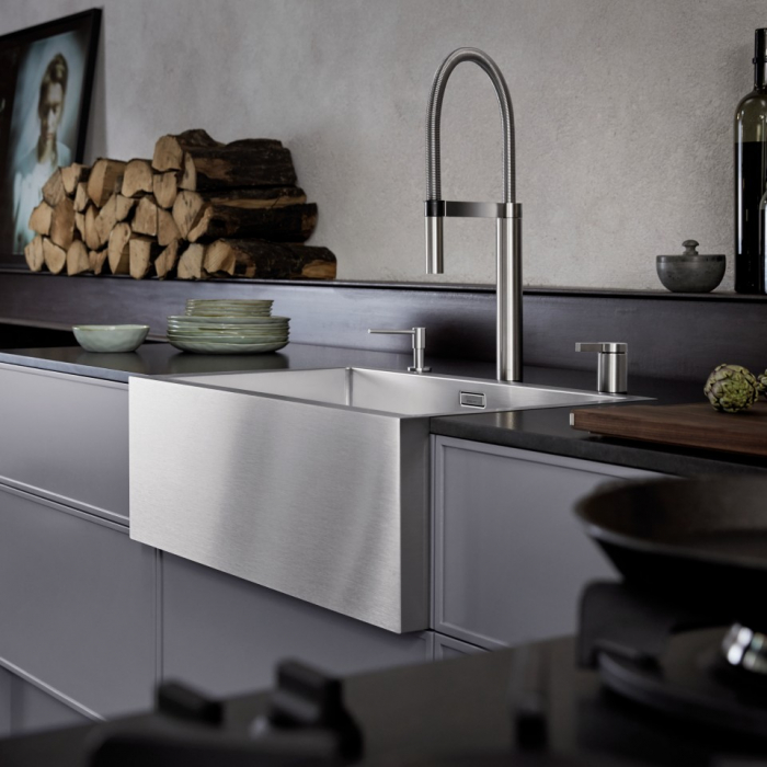 Chiuveta din inox pentru bucatarie Blanco CRONOS  XL 6-U Farmhouse [4]