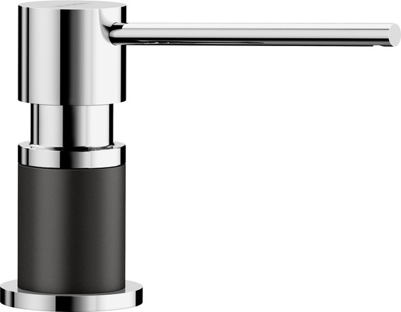 Set Chiuveta granit Blanco subline 500U+ baterie Linus S+tocator resturi alimentare+dozator Lato+ filtru impuritati [5]