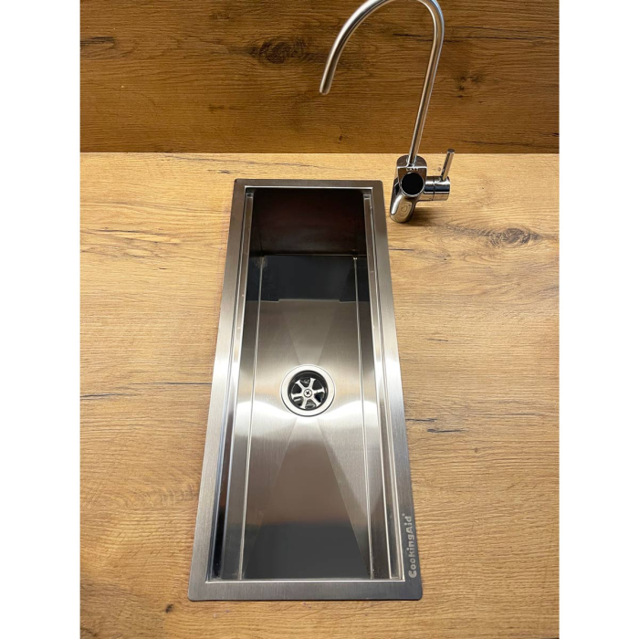 Chiuveta ingusta multifunctionala tip rigola CookingAid Channel sink 48cm cu 2 accesorii incluse [10]