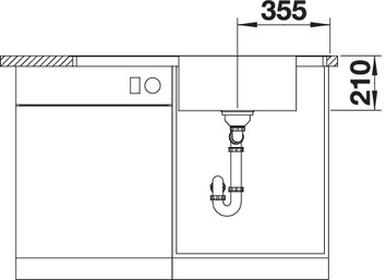 Chiuveta inox BLANCO ANDANO XL 6 S [4]