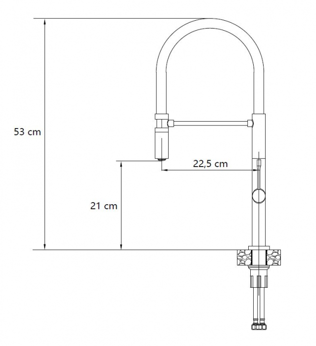 Chiuveta negra din granit cu accesorii cupru Quadron Owen 111+ baterie din inox negru/cupru Margot [10]