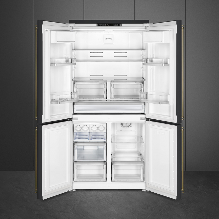 Combina frigorifica Smeg Coloniale 541 L, Clasa A+, Full No Frost, Crem [2]