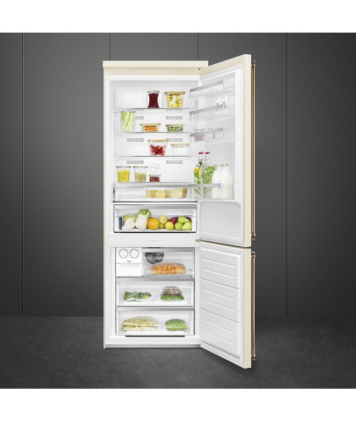 Combina frigorifica Smeg Coloniale,70 cm, crem, Total No Frost, deschidere stanga [3]