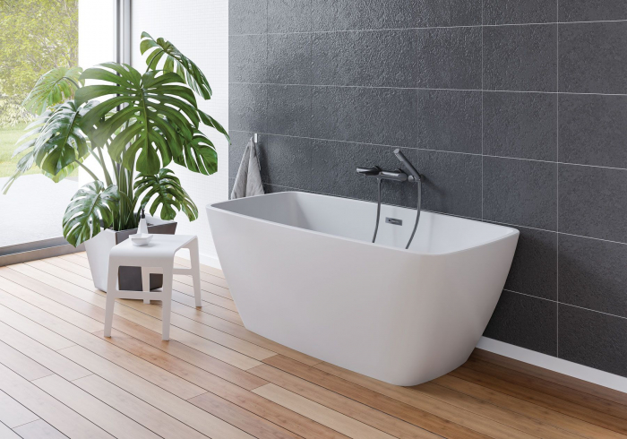 Cada acrilica rectangulara pentru baie, freestanding, 150 cm Deante ANEMON [2]