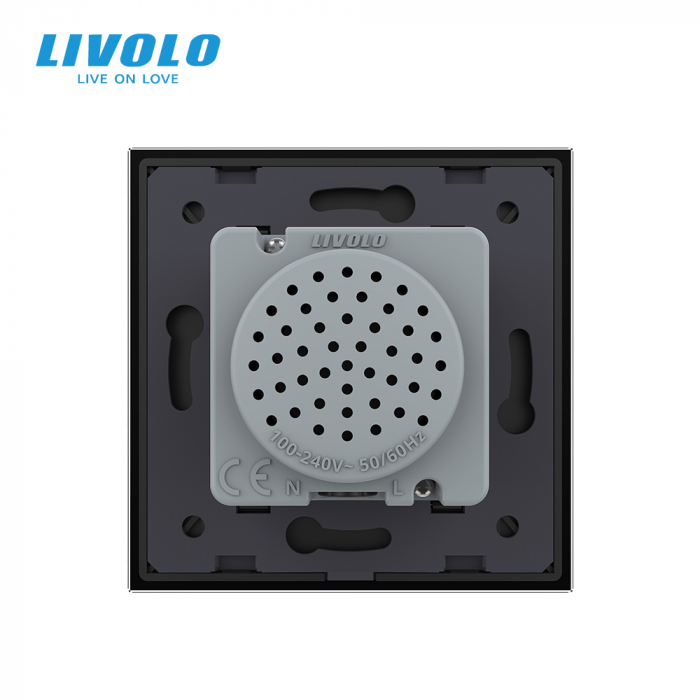 Difuzor Bluetooth, 2 module Livolo cu panou din sticla [4]
