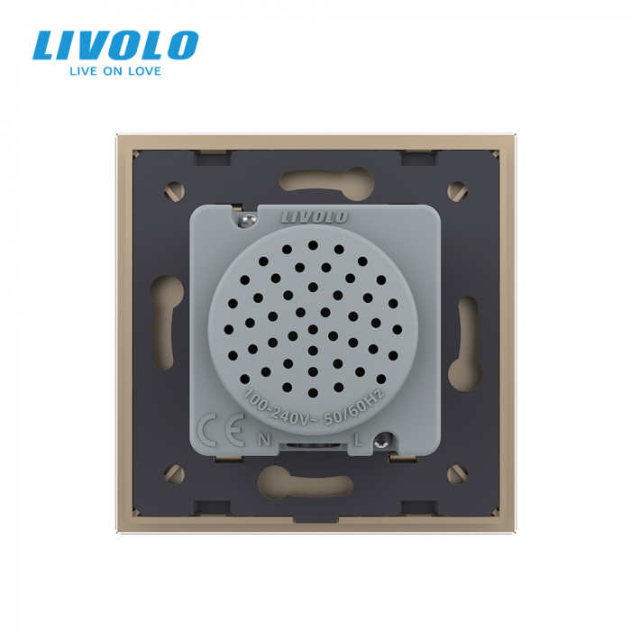 Difuzor Bluetooth, 2 module Livolo cu panou din sticla [4]