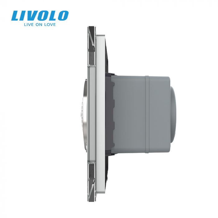 Difuzor Bluetooth, 2 module Livolo cu panou din sticla [2]