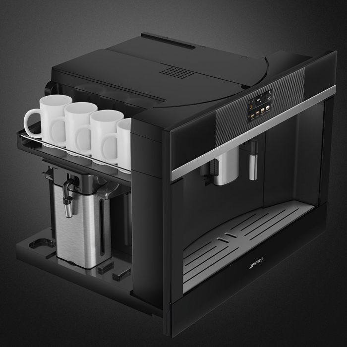 Espressor incorporabil compact Smeg Linea, 45 cm, 13 bauturi [2]