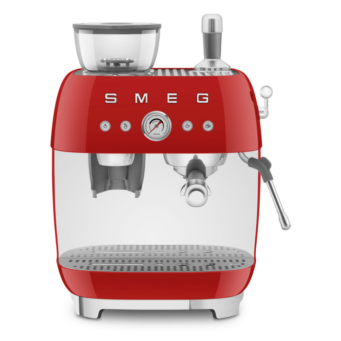 Espressor manual Smeg EGF03, dublu termoblock,1650w, 20 bar cu rasnita [1]