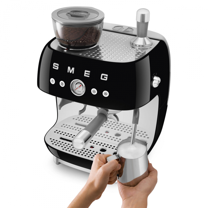 Espressor manual Smeg EGF03, dublu termoblock,1650w, 20 bar cu rasnita [5]