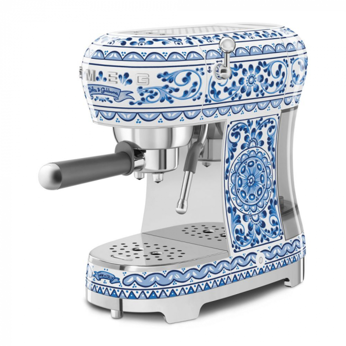 Esspresor manual de cafea  Smeg & Dolce&Gabbana seria Blu Mediterraneo [4]