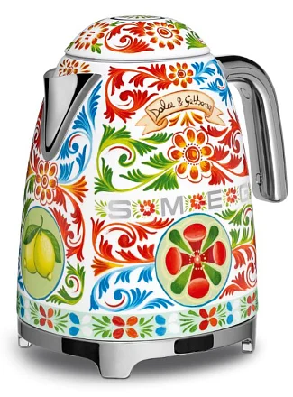 Fierbator electric Smeg & Dolce&Gabbana,decorat special Sicily Is my love [4]