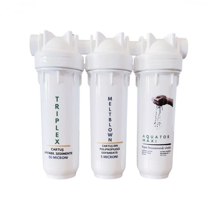 Filtru de apa, Aquator Maxi Triplex, 8000 - 10000 L ( sistem complet ) [1]