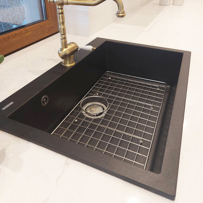 GRATAR PROTECTIE Fund Chiuveta granit / compozit / inox compatibil cu modelul Cube ON8410 si alte chiuvete [4]