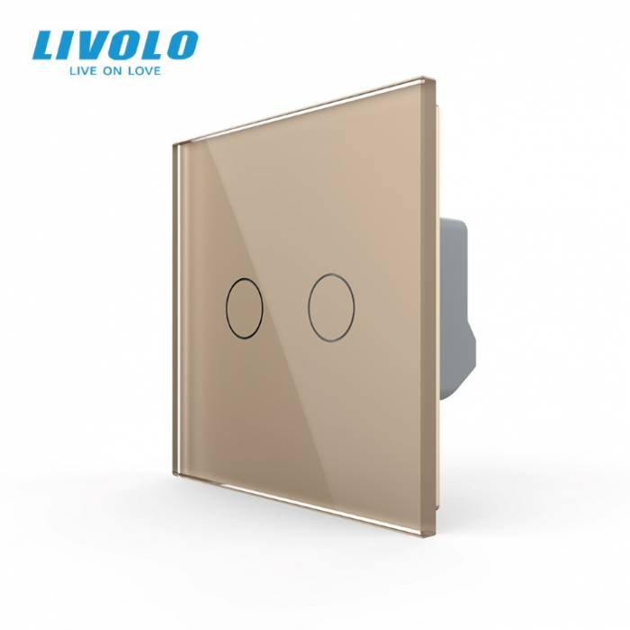 Intrerupator dublu cu touch Livolo serie noua [1]