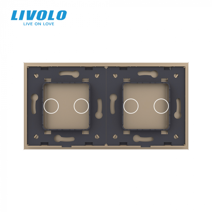 Intrerupător dublu+dublu wireless serie noua Livolo [6]