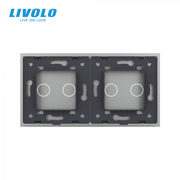 Intrerupător dublu+dublu wireless serie noua Livolo [6]