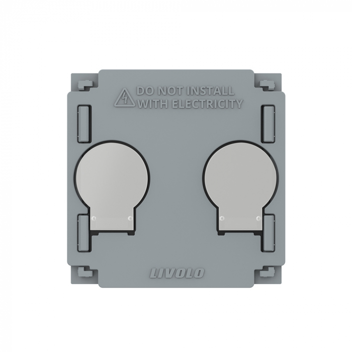 Intrerupător dublu+dublu wireless serie noua Livolo [4]