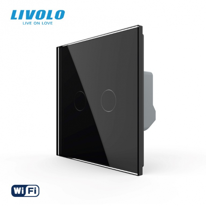 Intrerupator dublu wireless cu touch Livolo serie noua [1]