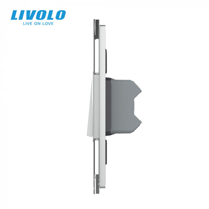 Intrerupator mecanic dublu cruce 2M, Standard italian Livolo [2]