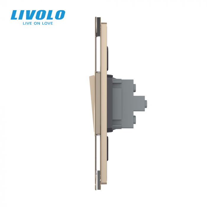 Intrerupator mecanic reset/revenire 1M standard italian Livolo [2]