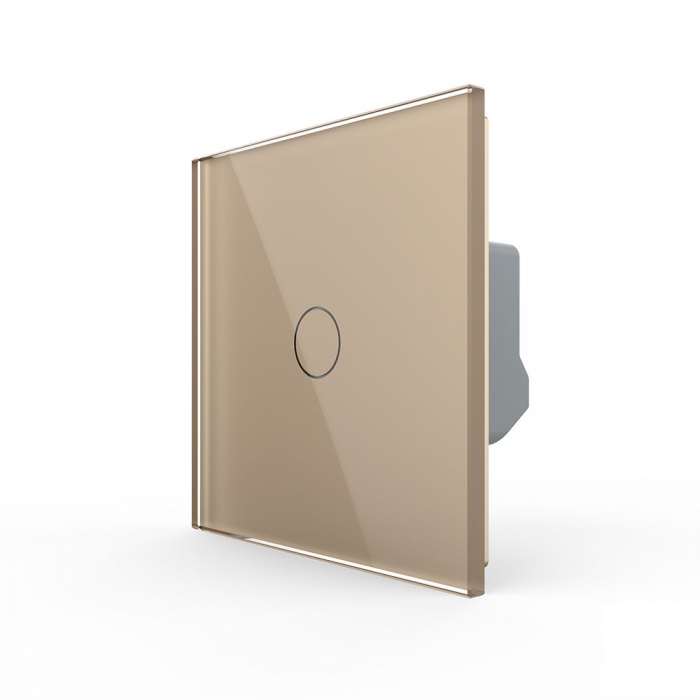 Intrerupator simplu cu touch cap scara/cruce Livolo serie noua [1]