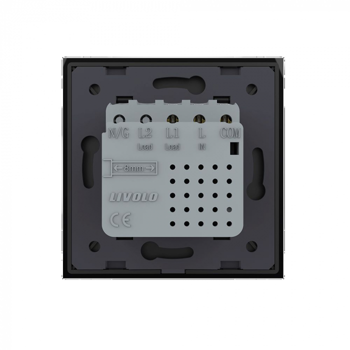 Intrerupator simplu smart cu touch,cap scara Livolo, seria noua [4]