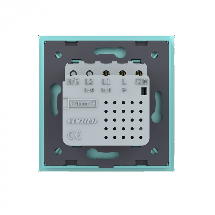 Intrerupator simplu smart cu touch,cap scara Livolo, seria noua [18]