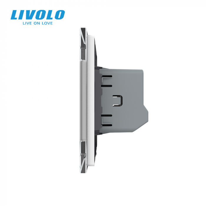 Intrerupator simplu cap scara/ cruce smart Livolo protocol ZIGBEE control din aplicatia mobila [3]