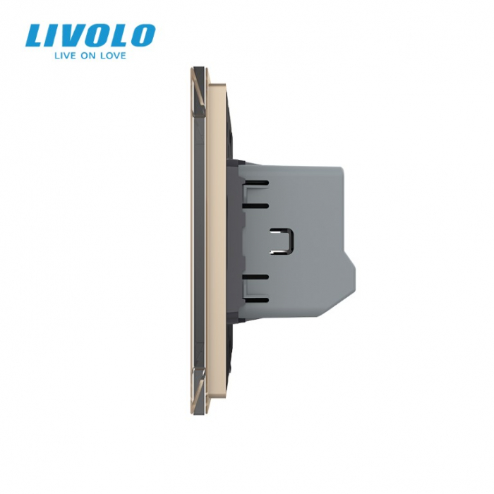 Intrerupator tactil simplu zigbee cu control din aplicatia Livolo serie noua [2]