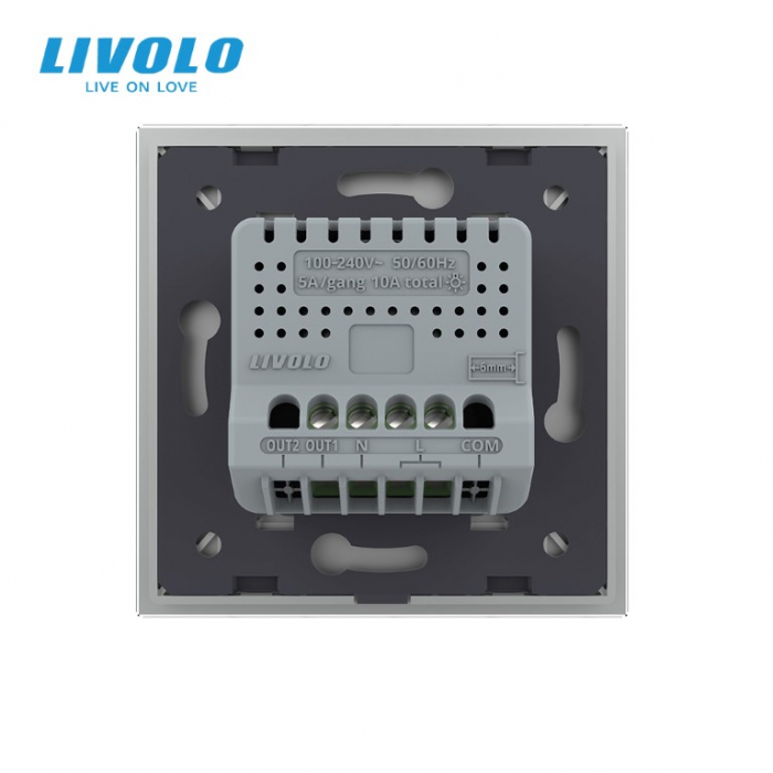 Intrerupator simplu wireless cu touch Livolo serie noua [4]