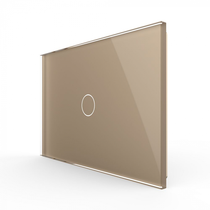 Intrerupator tactil simplu cap scara/cruce wireless Livolo,standard italian [1]