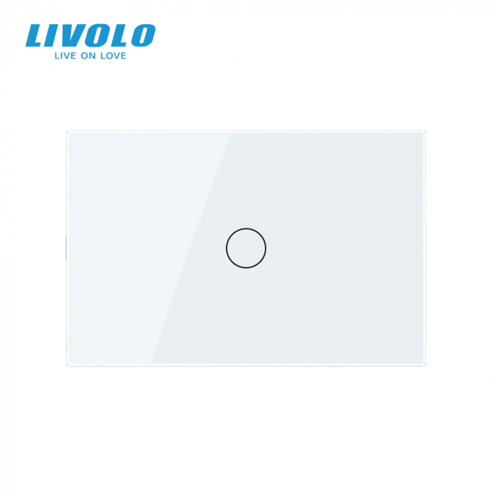 Intrerupator tactil simplu cap scara/cruce zigbee Livolo,standard italian -serie noua [3]