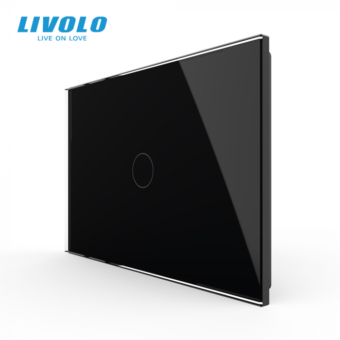Intrerupator tactil simplu cap scara/cruce Livolo,standard italian -serie noua [1]