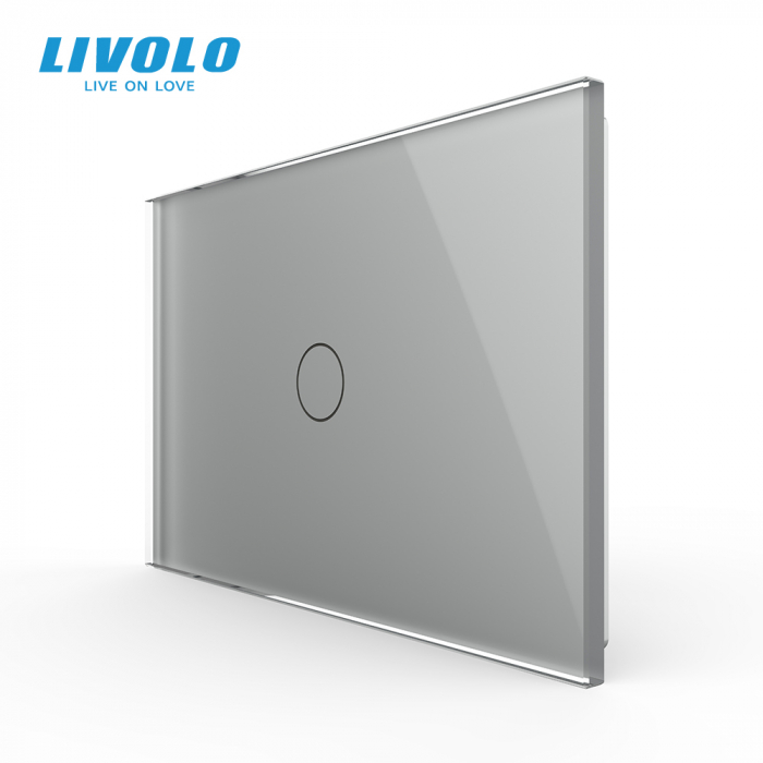 Intrerupator tactil simplu cap scara/cruce Livolo,standard italian -serie noua [1]