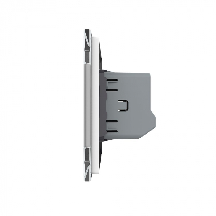 Intrerupator tactil smart dublu, cap scara protocol Zigbee Livolo -noua serie C6 [2]
