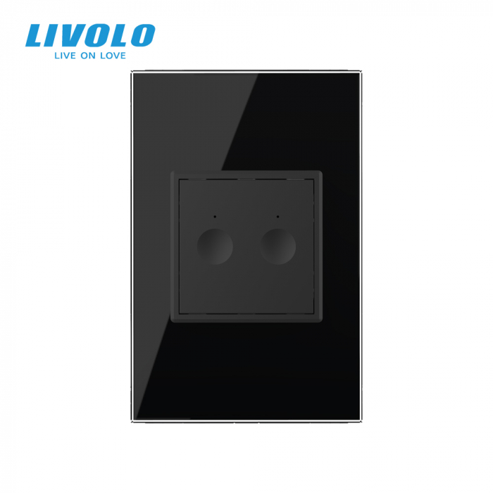 Intrerupator tactil smart dublu protocol Zigbee Livolo -noua serie -standard italian [1]