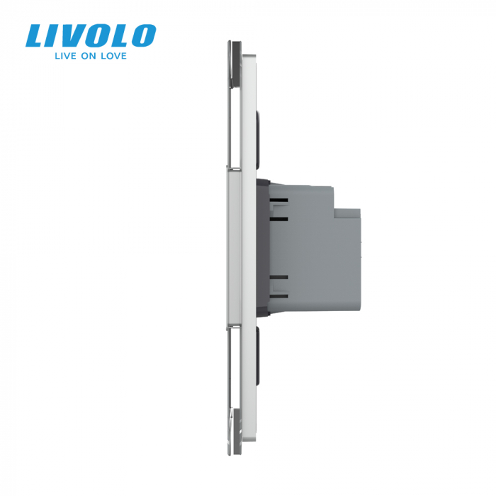 Intrerupator tactil smart dublu protocol Zigbee Livolo -noua serie -standard italian [3]