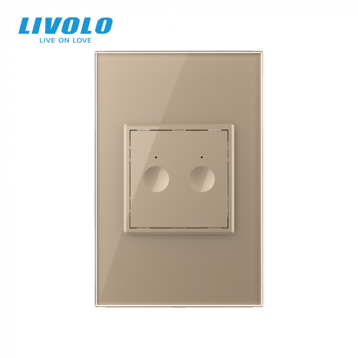 Intrerupator tactil smart dublu protocol Zigbee Livolo -noua serie -standard italian [1]