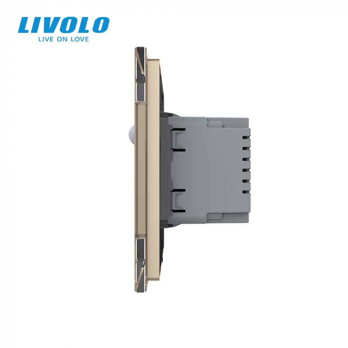 Lampa de orientare scara, cu senzor miscare si panou sticla Livolo [3]