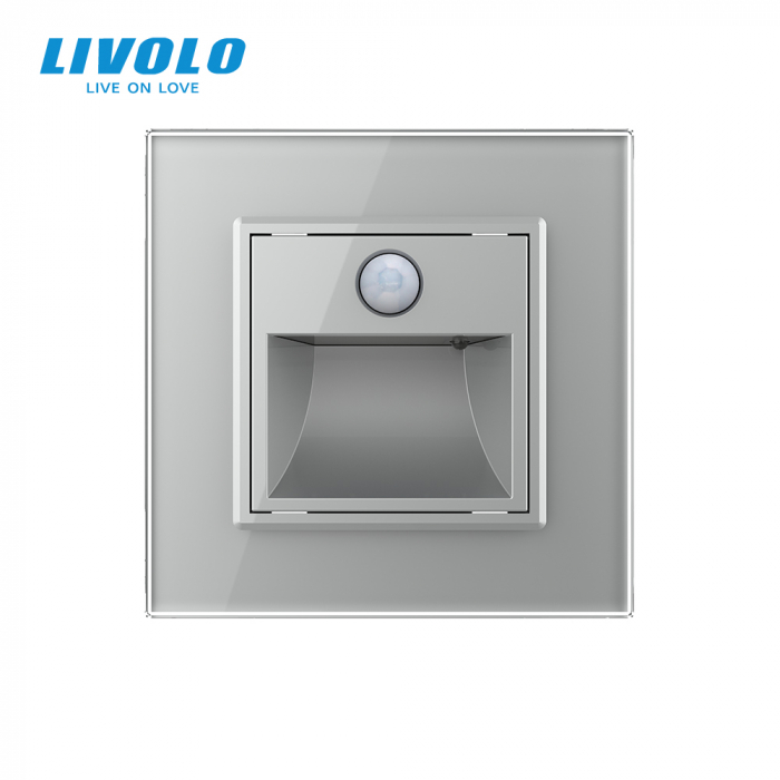 Lampa de orientare scara, cu senzor miscare si panou sticla Livolo [2]