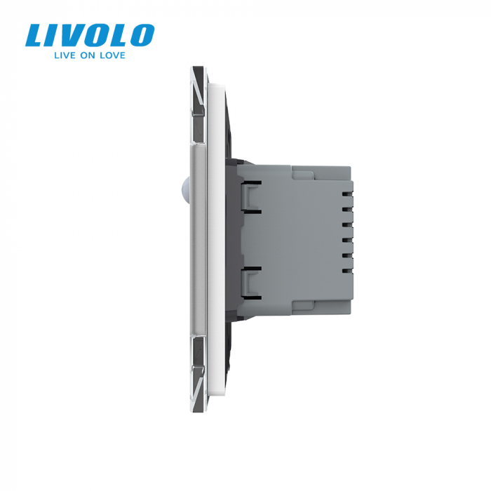Lampa de orientare scara, cu senzor miscare si panou sticla Livolo [2]